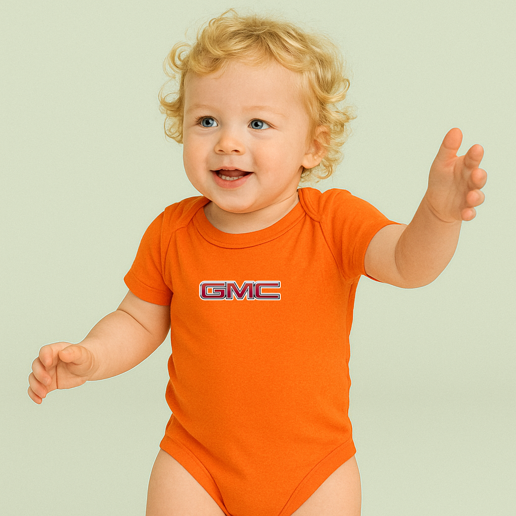 GMC Car Baby Romper Onesie